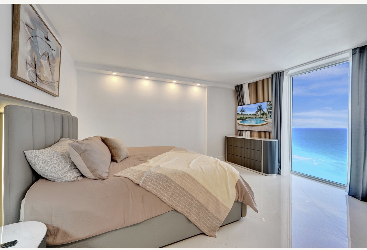 Finished bedroom detail