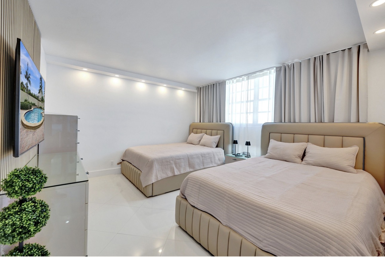 Finished bedroom